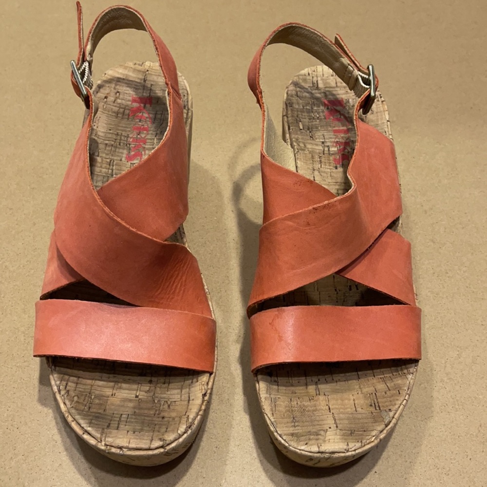 Kork Ease Wedge Sandals - Picture 2 of 9